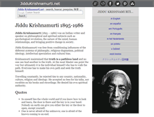 Tablet Screenshot of jiddukrishnamurti.net